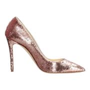 Casadei Med klack Pink, Dam