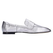 Pomme D'or Platta skor Silver Gray, Dam