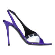 Giuseppe Zanotti Högklackade sandaler Purple, Dam