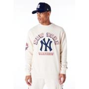 New Era Oversize New York Yankees Sweater Beige, Herr