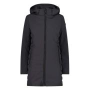 CMP Dragkedja Huva Anorak Black, Dam