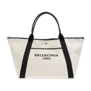 Balenciaga Väska Biarritz Stor typ shopper Beige, Dam