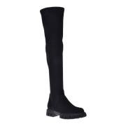 Baldinini Over-knee Boots Black, Dam