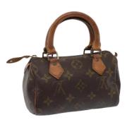 Louis Vuitton Vintage Pre-owned Canvas louis-vuitton-vskor Brown, Dam