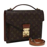 Louis Vuitton Vintage Pre-owned Canvas louis-vuitton-vskor Brown, Dam