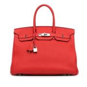 Hermès Vintage Pre-owned Laeder handvskor Red, Dam