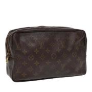 Louis Vuitton Vintage Pre-owned Canvas kuvertvskor Brown, Dam