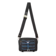 Off White Stilig Messenger Väska för Modern Man Black, Herr