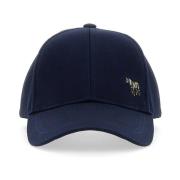 PS By Paul Smith Zebra Hard Visor Baseball Cap Blue, Herr