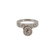 Bvlgari Vintage Pre-owned Metall ringar Gray, Dam