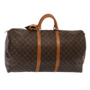 Louis Vuitton Vintage Pre-owned Canvas louis-vuitton-vskor Brown, Dam