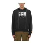 Heron Preston Sweatshirt med logotryck Black, Herr