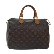 Louis Vuitton Vintage Pre-owned Canvas louis-vuitton-vskor Brown, Dam