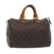 Louis Vuitton Vintage Pre-owned Canvas louis-vuitton-vskor Brown, Dam