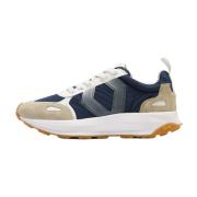 Mikakus Barcelona Blåa Cross Sneakers Blue, Herr