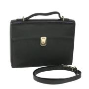 Burberry Vintage Pre-owned Laeder handvskor Black, Dam