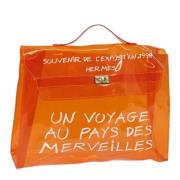 Hermès Vintage Pre-owned Canvas handvskor Orange, Dam