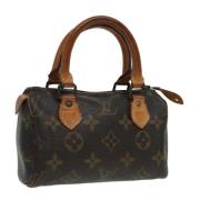 Louis Vuitton Vintage Pre-owned Canvas louis-vuitton-vskor Brown, Dam