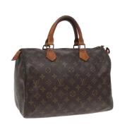 Louis Vuitton Vintage Pre-owned Canvas louis-vuitton-vskor Brown, Dam