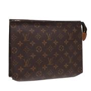 Louis Vuitton Vintage Pre-owned Canvas necessrer Brown, Dam