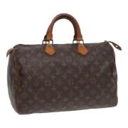 Louis Vuitton Vintage Pre-owned Canvas louis-vuitton-vskor Brown, Dam