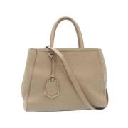 Fendi Vintage Pre-owned Laeder fendi-vskor Gray, Dam