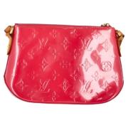 Louis Vuitton Vintage Pre-owned Laeder crossbodyvskor Pink, Dam