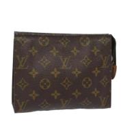 Louis Vuitton Vintage Pre-owned Canvas necessrer Brown, Dam