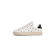 Armani Perforerade Eagle Sneakers White, Herr