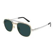 Cartier Ct0477S 003 Sunglasses Yellow, Herr