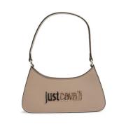 Just Cavalli Gul Axelväska Elegant Mode Tillbehör Beige, Dam