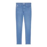 Marc O'Polo Jeansmodell KAJ Skinny hög midja Blue, Dam