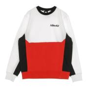 Nike Herr Crewneck Sweatshirt i Vit/Röd/Svart Multicolor, Herr