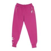 Nike Cactus Flower/White Fleece Tracksuit Pants Pink, Dam