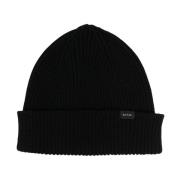 Paul Smith Svart Cashmere Merino-Blend Beanie Black, Herr