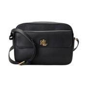 Ralph Lauren Stilren Läder Väska Black, Dam