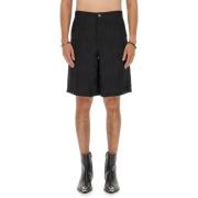 Alexander McQueen Casual Bermuda Shorts Black, Herr