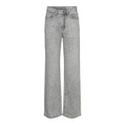 Vero Moda Breda jeans med strass Gray, Dam