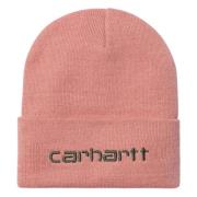 Carhartt Wip Script Ullkeps Pink, Unisex