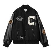 Carhartt Wip Brun Ducks Varsity Jacka Black, Herr