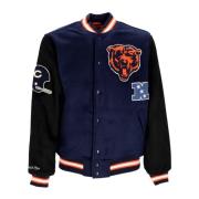 Mitchell & Ness Chicago Bears Legacy Varsity Jacket Blue, Herr