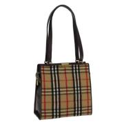 Burberry Vintage Pre-owned Ylle axelremsvskor Brown, Dam