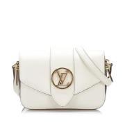 Louis Vuitton Vintage Pre-owned Laeder louis-vuitton-vskor White, Dam