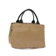 Burberry Vintage Pre-owned Nylon handvskor Beige, Dam