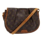 Louis Vuitton Vintage Pre-owned Canvas louis-vuitton-vskor Brown, Dam