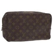 Louis Vuitton Vintage Pre-owned Canvas kuvertvskor Brown, Dam