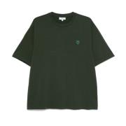 Maison Kitsuné Gröna T-shirts och Polos Green, Herr