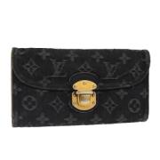 Louis Vuitton Vintage Pre-owned Denim plnbcker Black, Dam