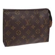 Louis Vuitton Vintage Pre-owned Canvas necessrer Brown, Dam