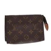 Louis Vuitton Vintage Pre-owned Canvas necessrer Brown, Dam